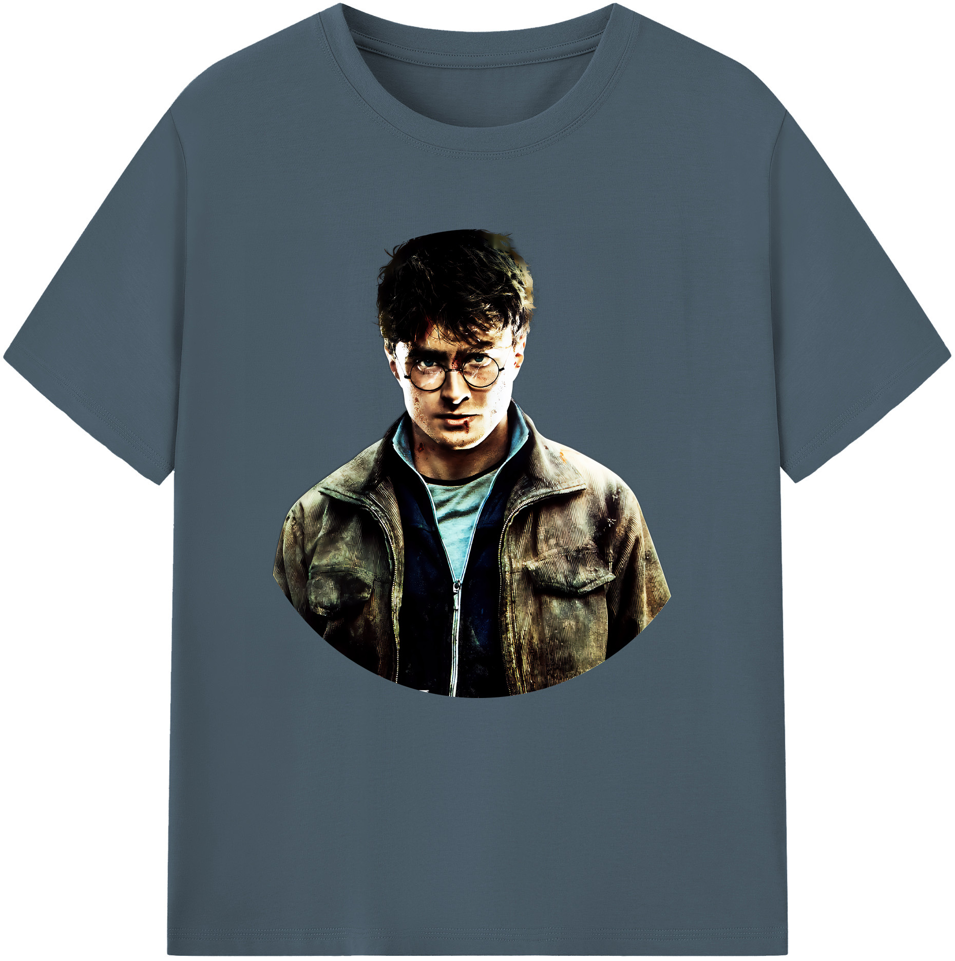 （画像用） Harry Potter ハリー・ポッターシリーズ 綿100％半袖Tシャツ（フロントプリント）